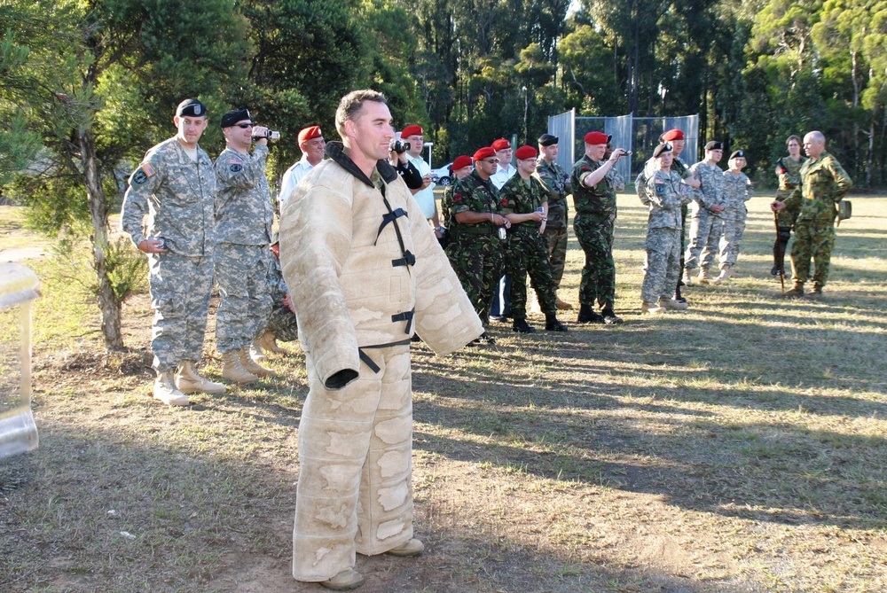 Army Reserve MPs Visit Australia