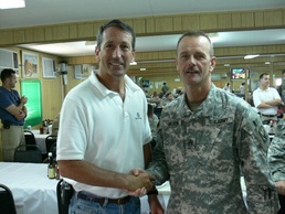 Bell South service technician trains soldiers for communications in s