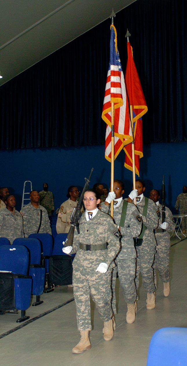 NCO Induction Ceremony at Q-West