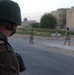 Soldiers patrol to ensure citizens are protected