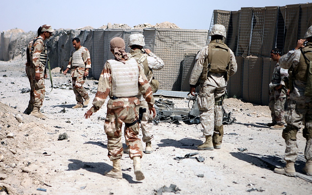 Along Iraqi-Syrian border, Marines' progress notable despite recent insurge