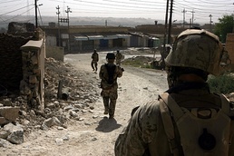 Marines in Haditha "Triad" continue work with Iraqi soldiers, quell insurge