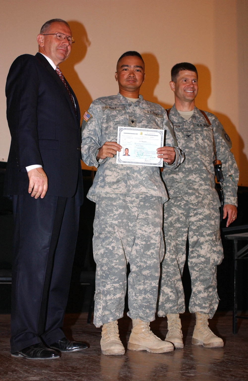 A Soldier's road to citizenship
