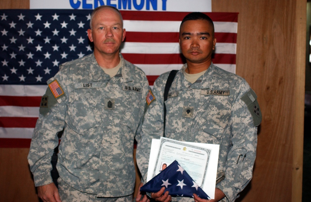 A Soldier's road to citizenship