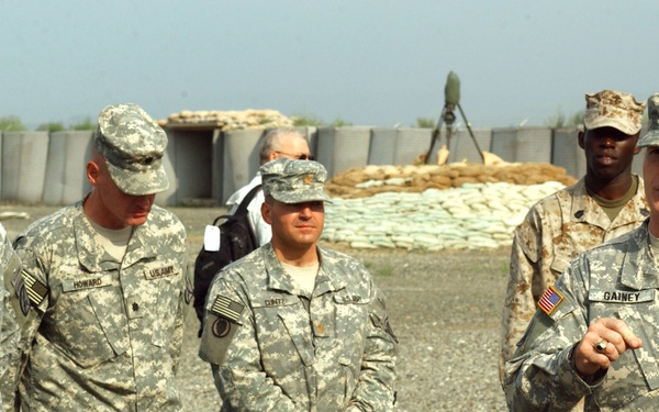 Chairman of the Joint Chiefs of Staff visits troops in Salerno, Afghanistan
