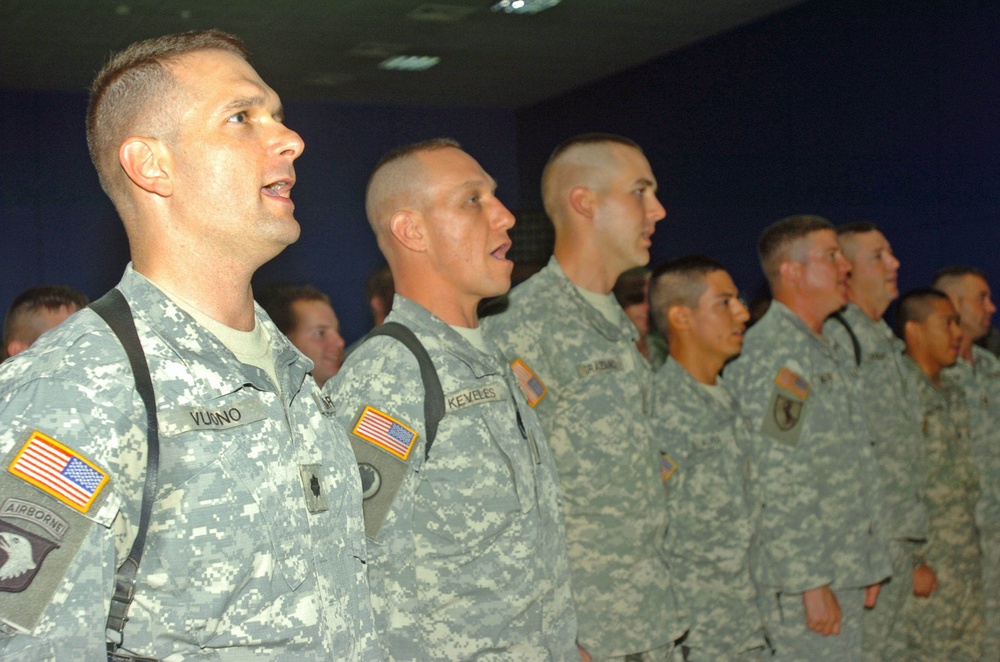 Award ceremony, reminder that the job isn't over