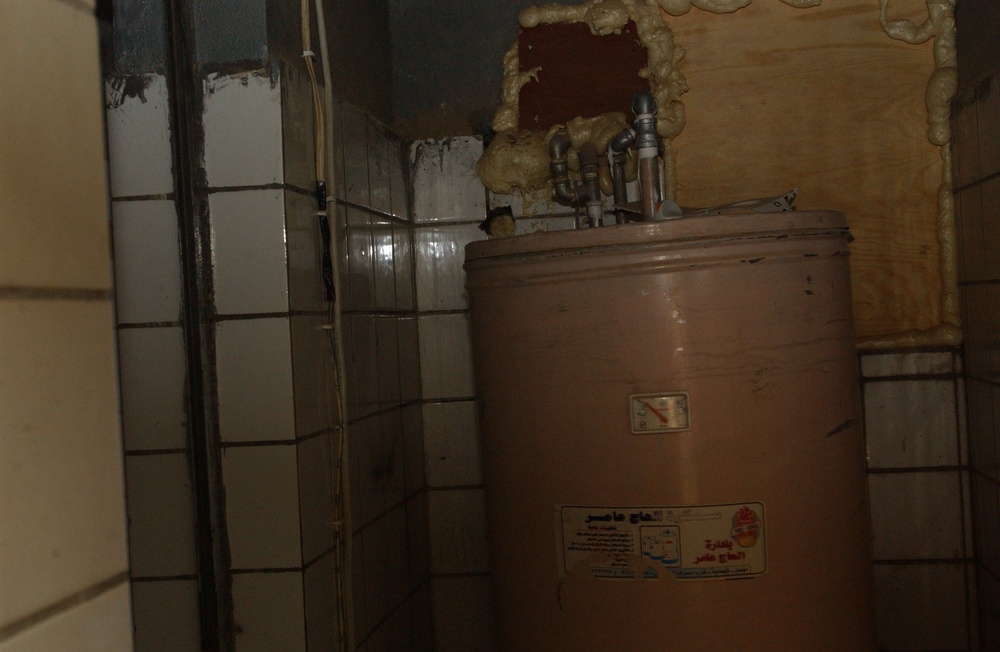 MITT team rebuilds barracks