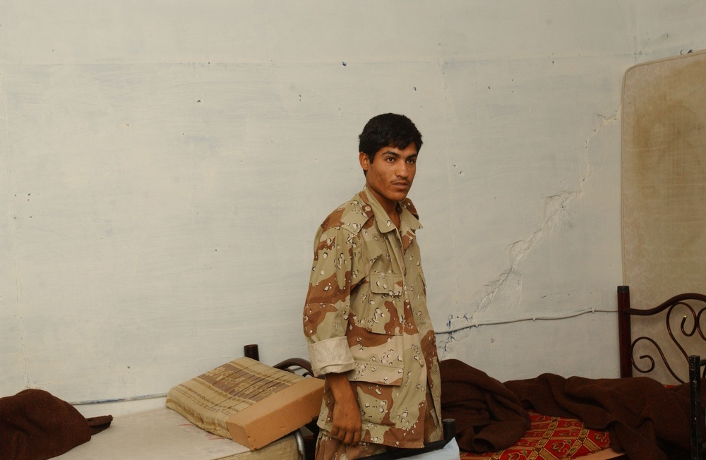 MITT team rebuilds barracks