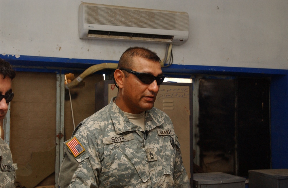 MITT team rebuilds barracks