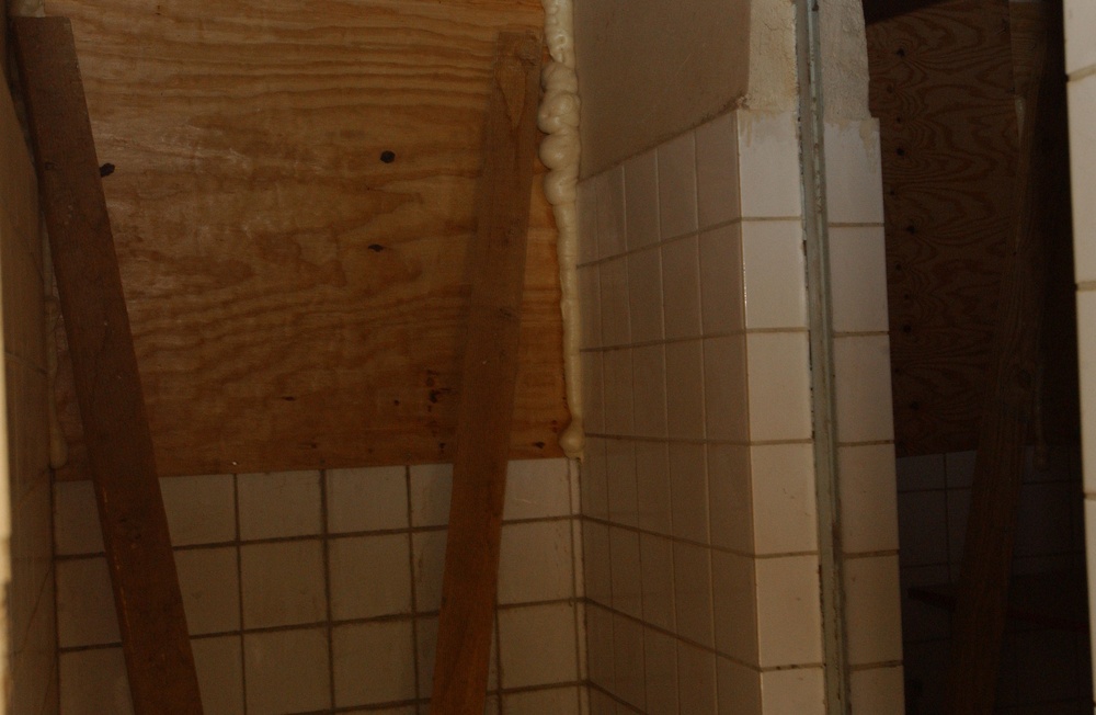 MITT team rebuilds barracks