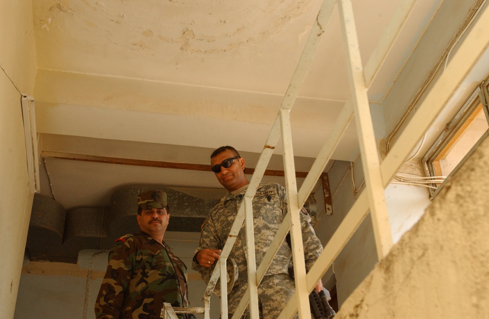 MITT team rebuilds barracks