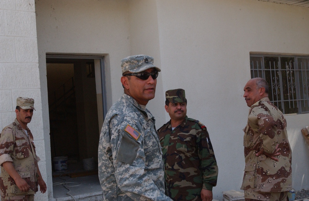 MITT team rebuilds barracks