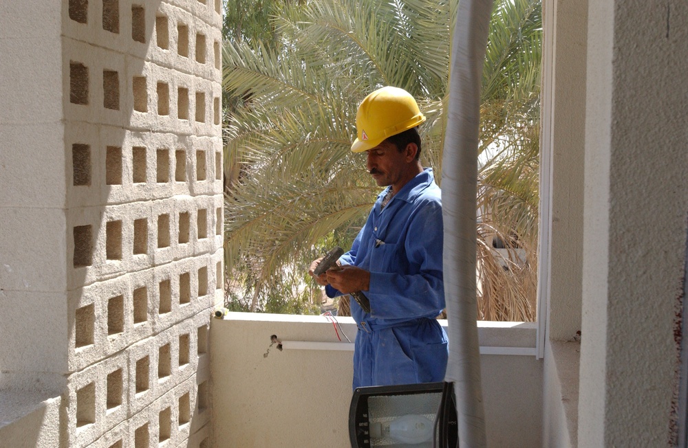 MITT team rebuilds barracks