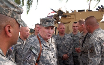 Chief of Staff of the Army Visits Troops Overseas