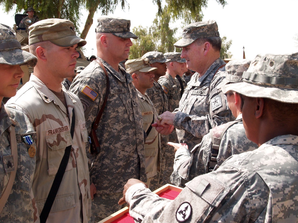 Chief of Staff of the Army Visits LSA Anaconda