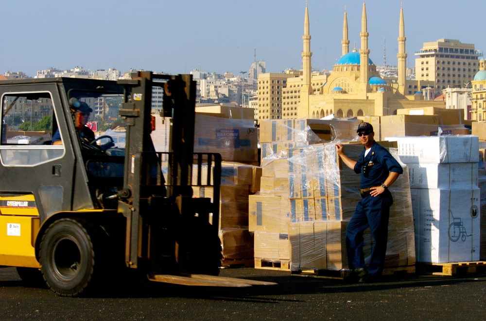 Humanitarian Aid Reaches Lebanon