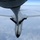 A B-1 Bomber gets refueled A B-1 Bomber gets refueled