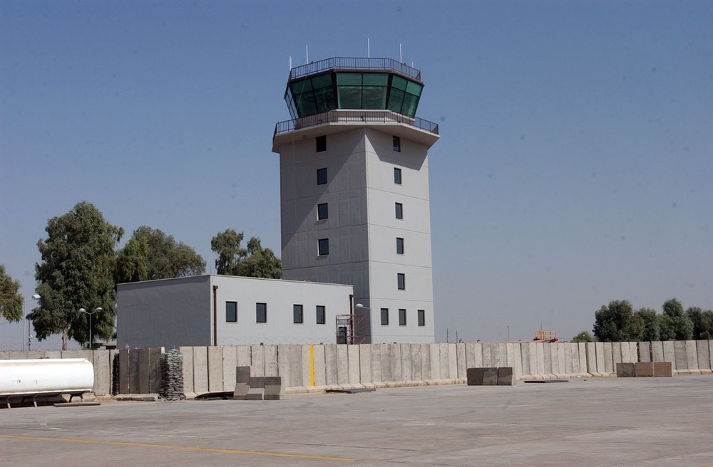 Mosul Airfield Tower Nears Completion