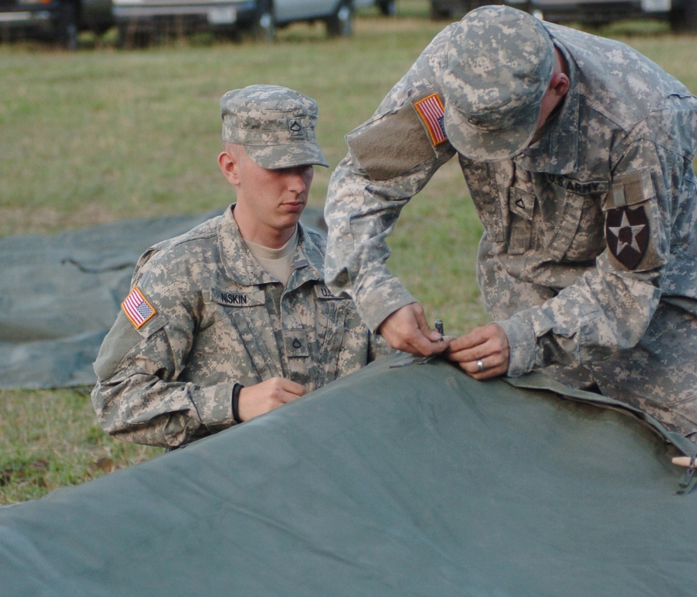 Soldiers Respond to Forest Fire