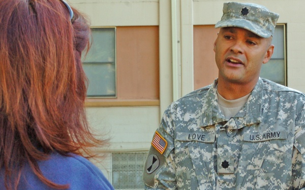 Soldiers Respond to Forest Fire
