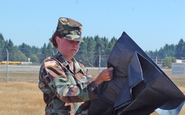 Soldiers Respond to Forest Fire