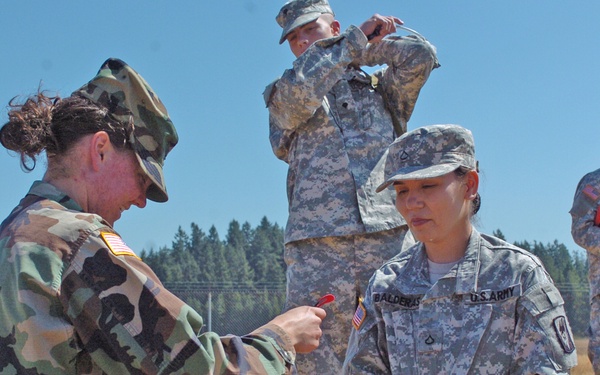 Soldiers Respond to Forest Fire