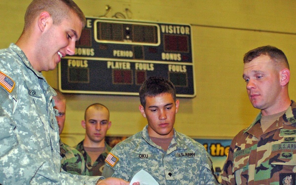 Soldiers Respond to Forest Fire