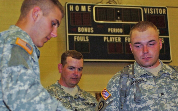 Soldiers Respond to Forest Fire