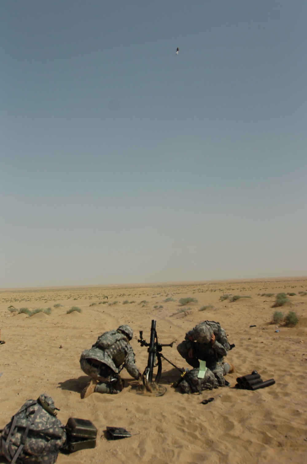 soldiers receive more training in kuwait