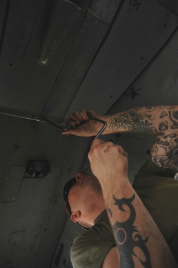 Ordnance Marines Keep the Bombs Coming