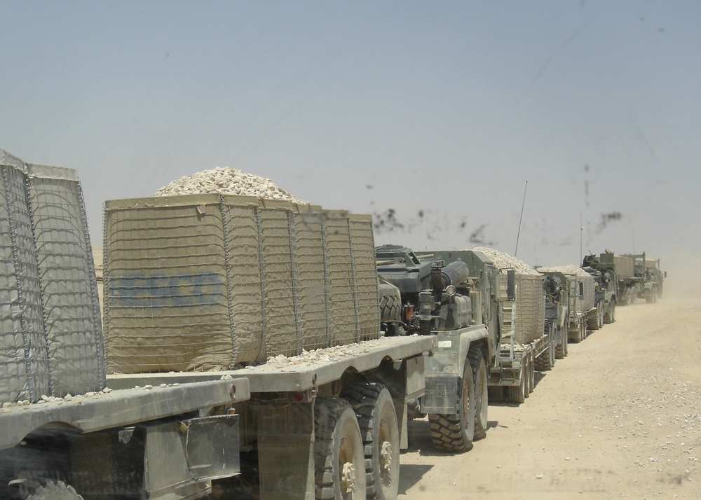 MWSS-274 overcomes adversity, completes rock-hauling mission in Iraq