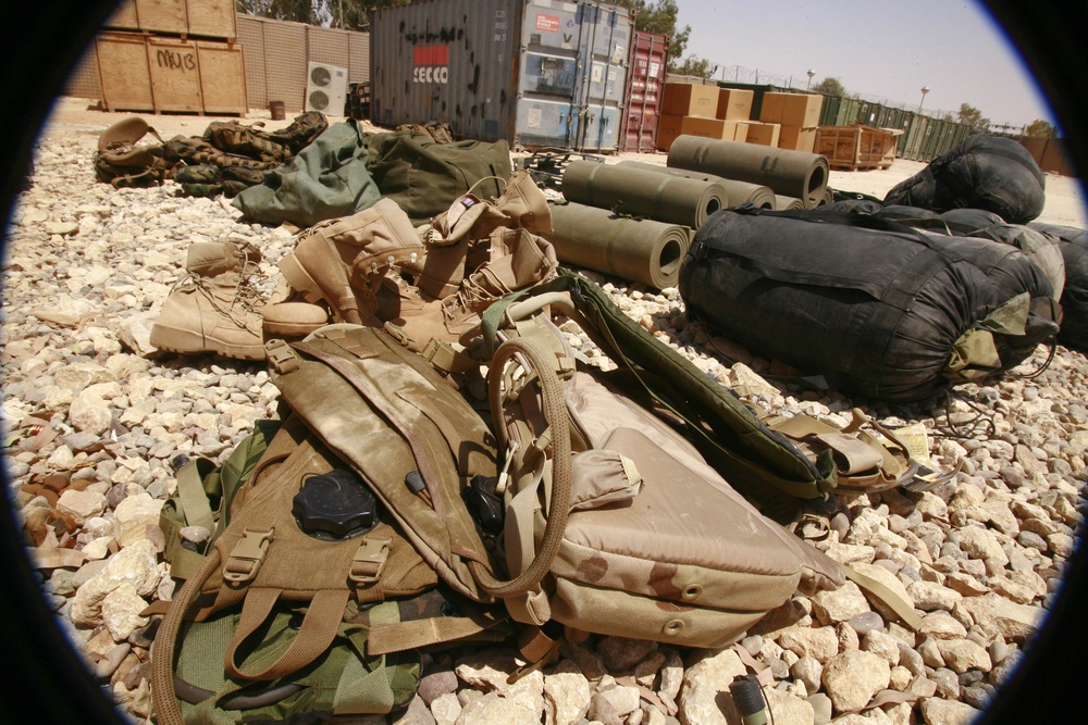 Wing Marines Keep Supplies Ready at Al Asad