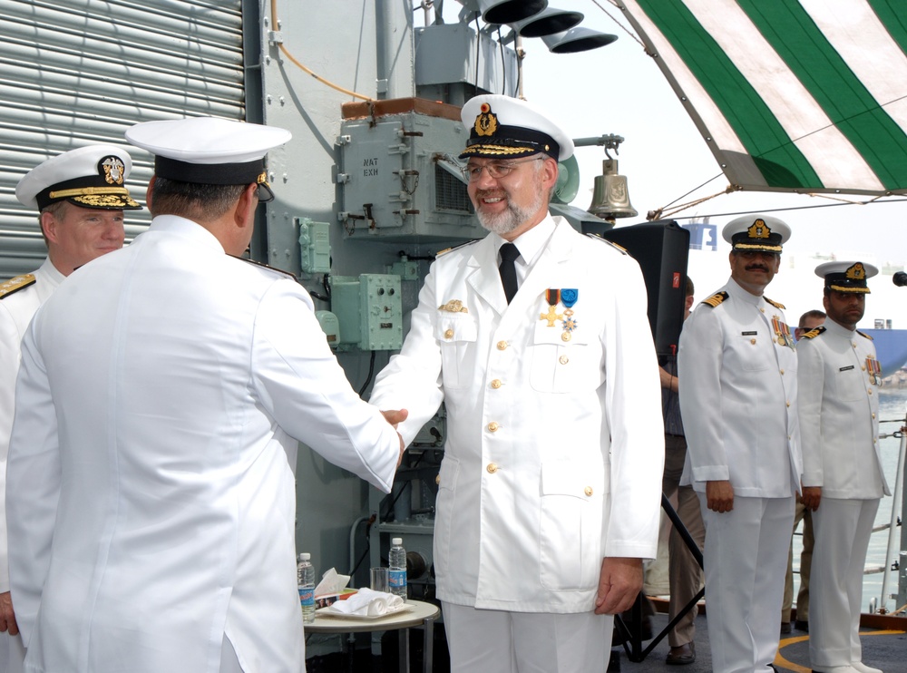Pakistan Navy Completes Term as Commander, Task Force 150