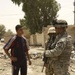 US Troop Speaks With Local National