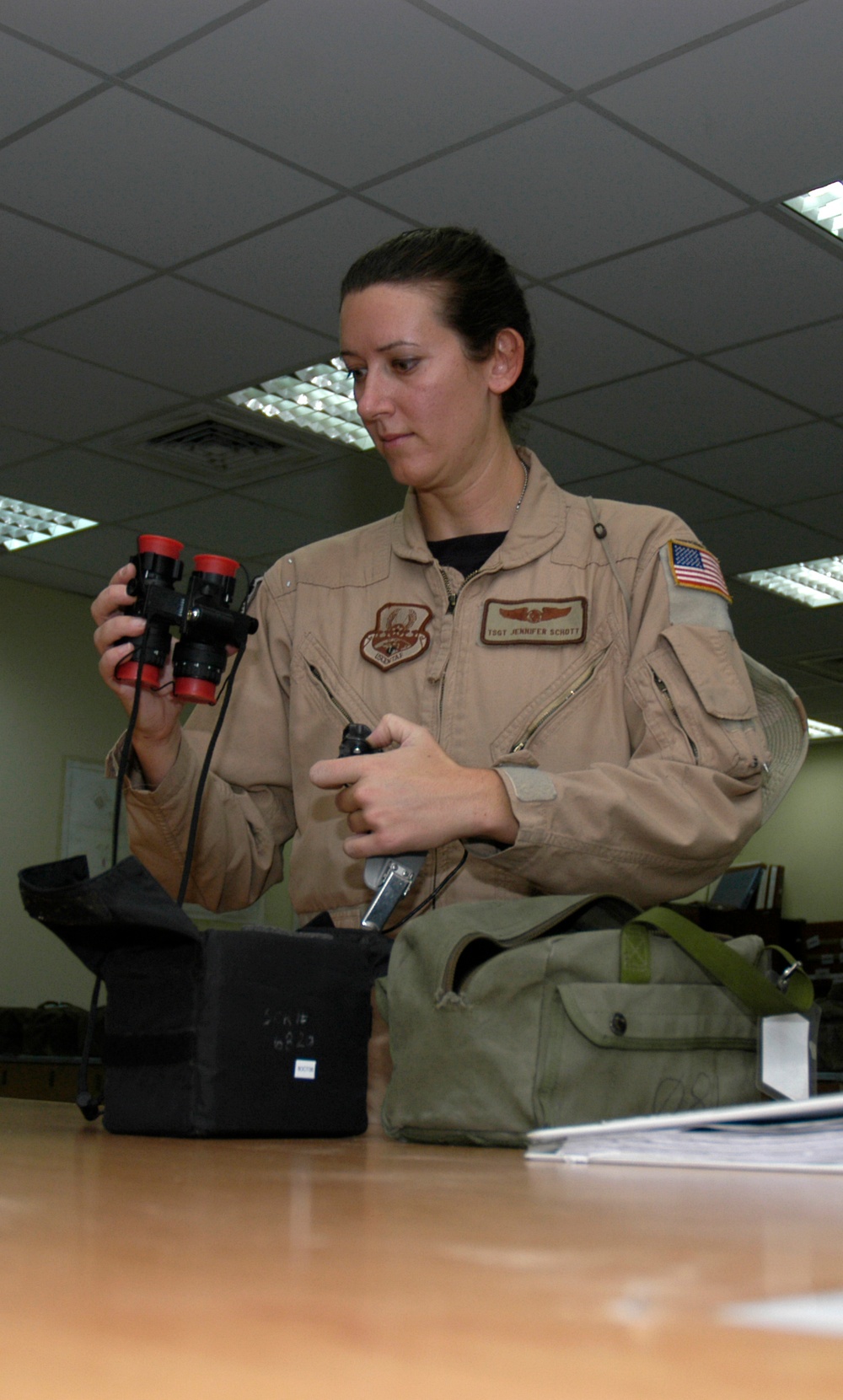 The 386th AEW provides airlift support