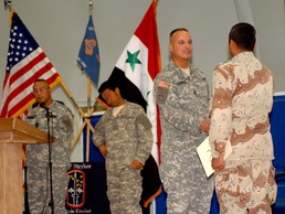 Iraqi NCO Academy Graduates Class