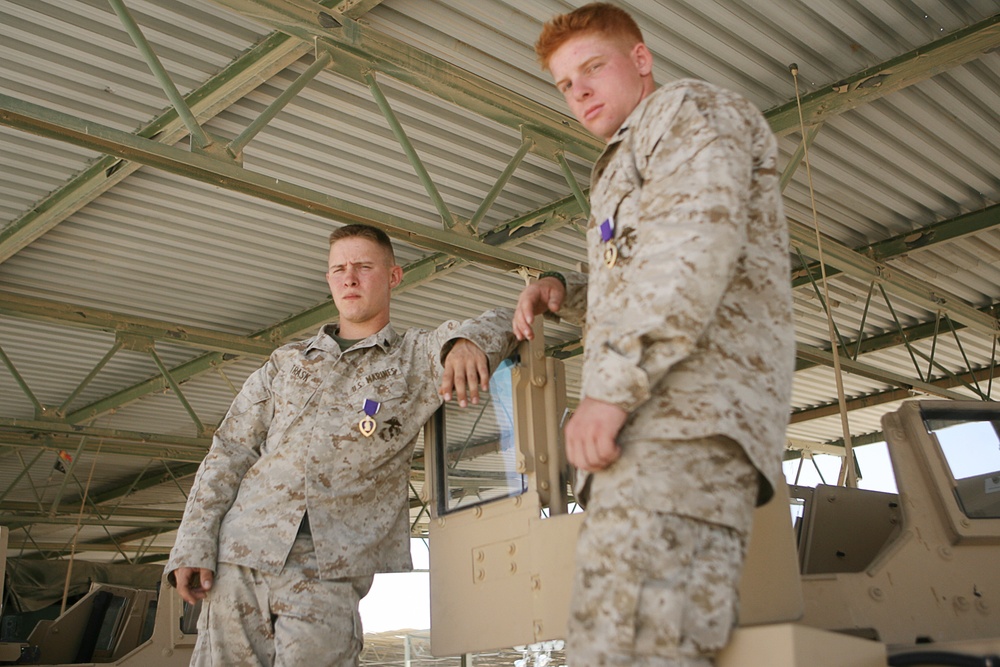 DVIDS News Purple Heart recipients appreciative of their