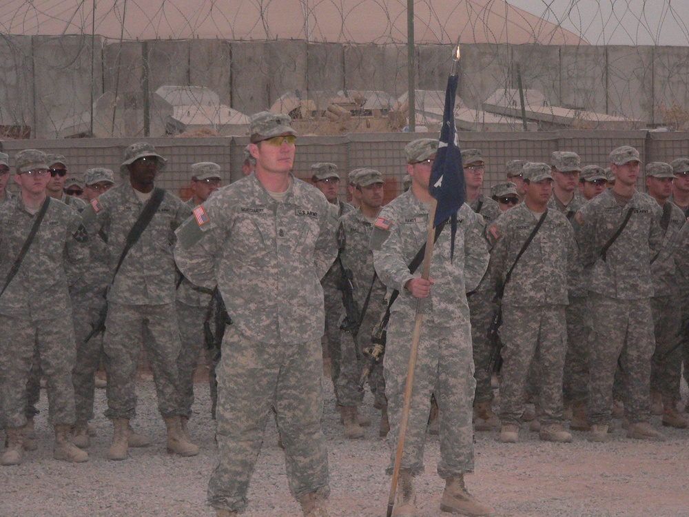 5-20 SBCT Receives Brigade Combat Patch