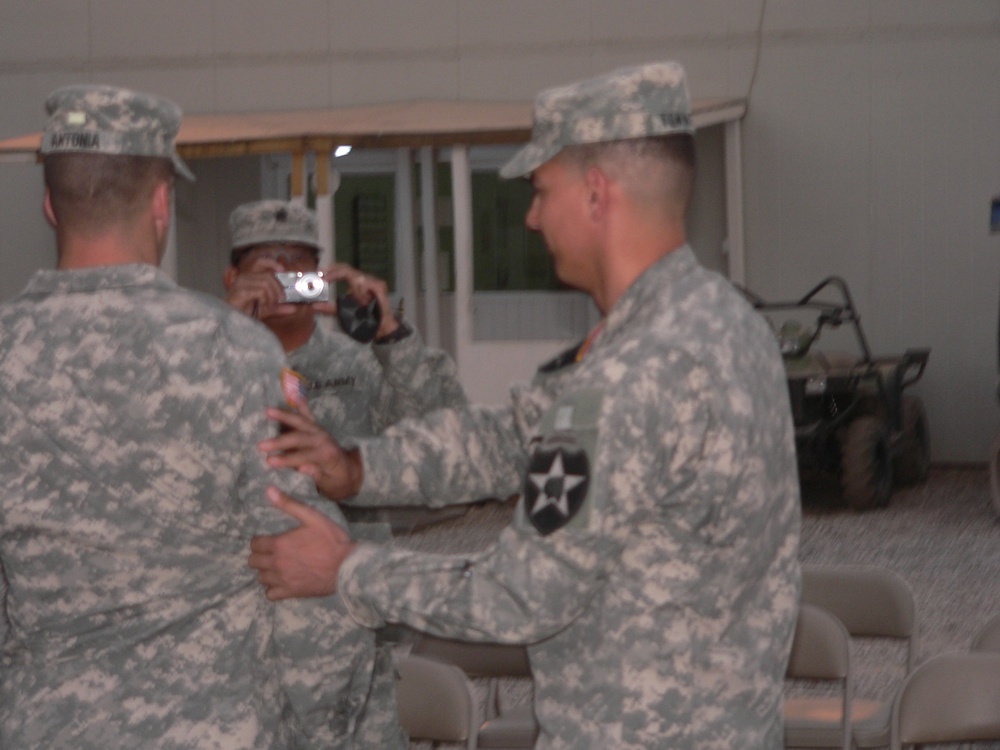 5-20 SBCT Receives Brigade Combat Patch