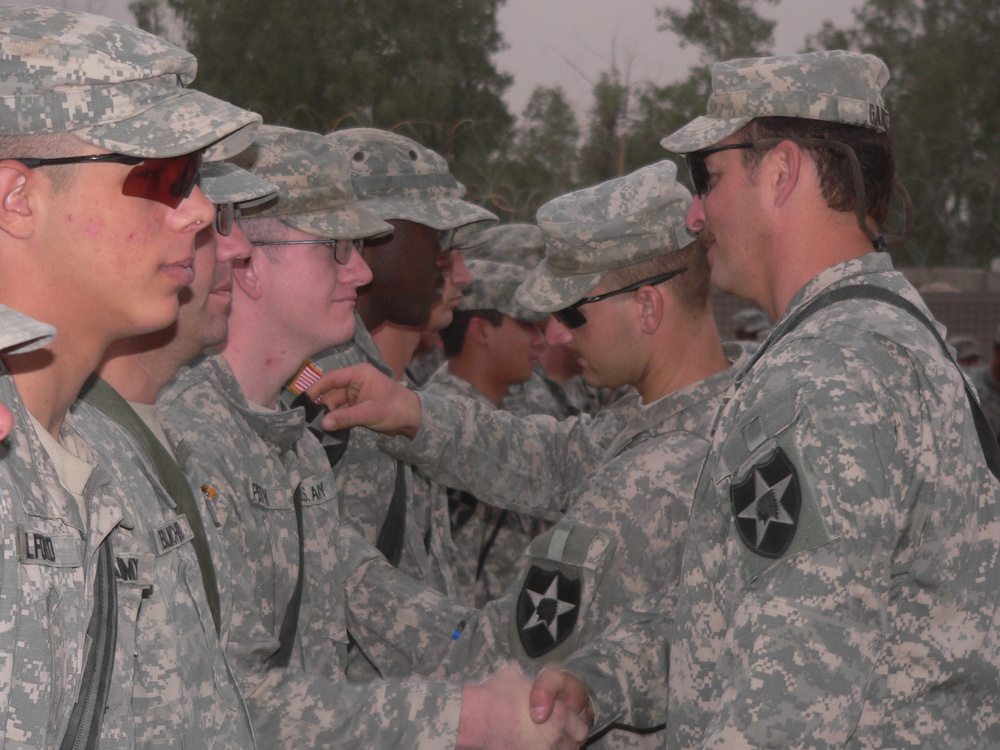 5-20 SBCT Receives Brigade Combat Patch