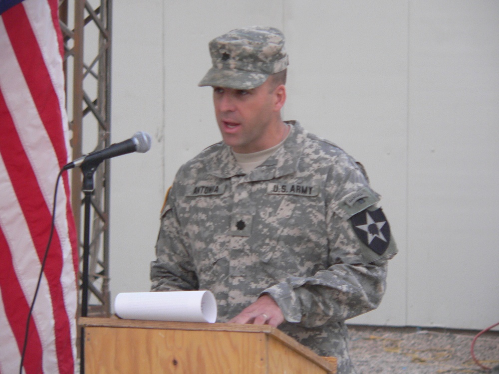 5-20 SBCT Receives Brigade Combat Patch