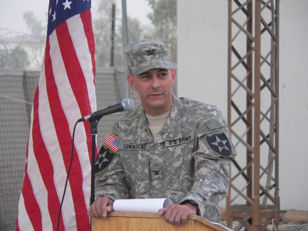 5-20 SBCT Receives Brigade Combat Patch