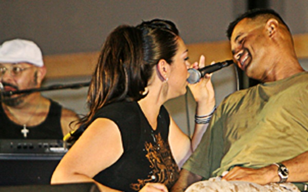 Latin-Jazz Rhythm Rocks Marines, Sailors and Soldiers in Iraq