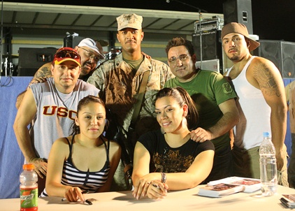 Latin-Jazz Rhythm Rocks Marines, Sailors and Soldiers in Iraq
