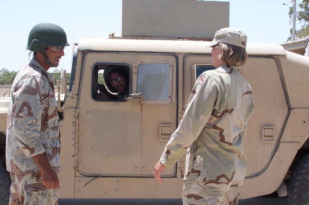 IA soldiers get behind wheel with help from 16th Eng. Bde. motor pool secti