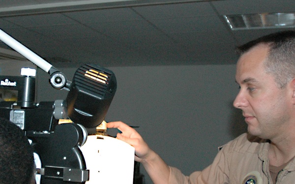 Eye on the Prize, Navy optometrist helps maintain proper vision
