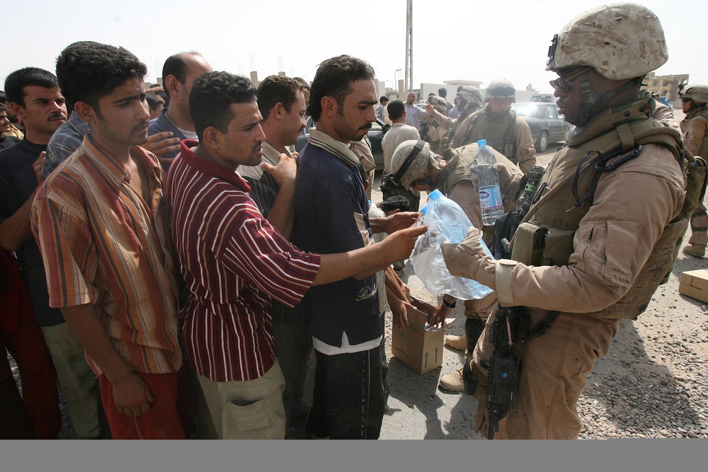 Marines, Iraqi soldiers and police join forces for Operation Industrial Rev