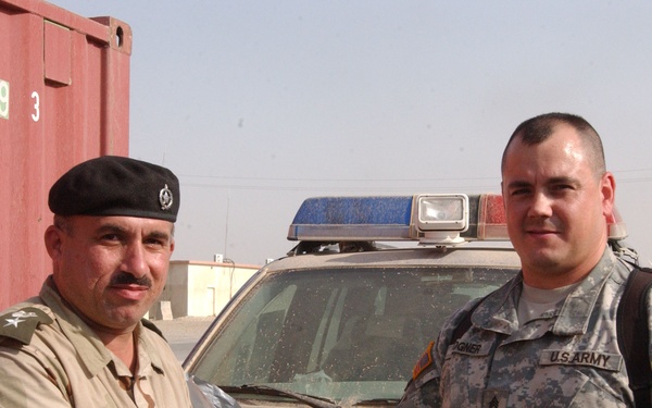 IP receive police vehicles