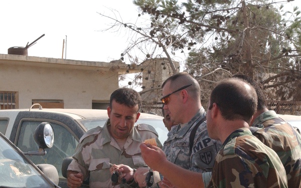 IP receive police vehicles