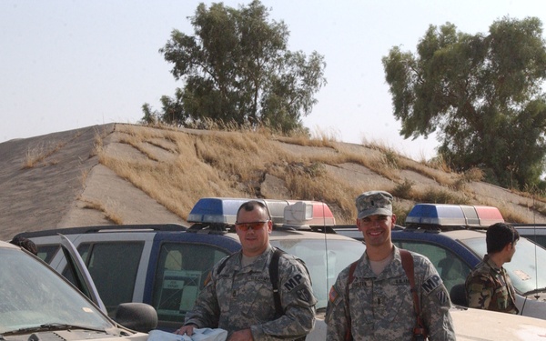 IP receive police vehicles